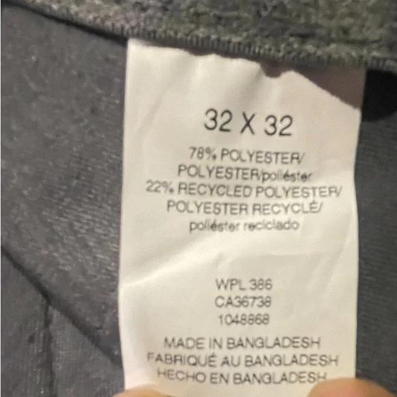 HAGGAR Super Flex Waistband REPREVE Mens Dress Flat Front Pants 32 X 32 NWTag - Picture 8 of 14